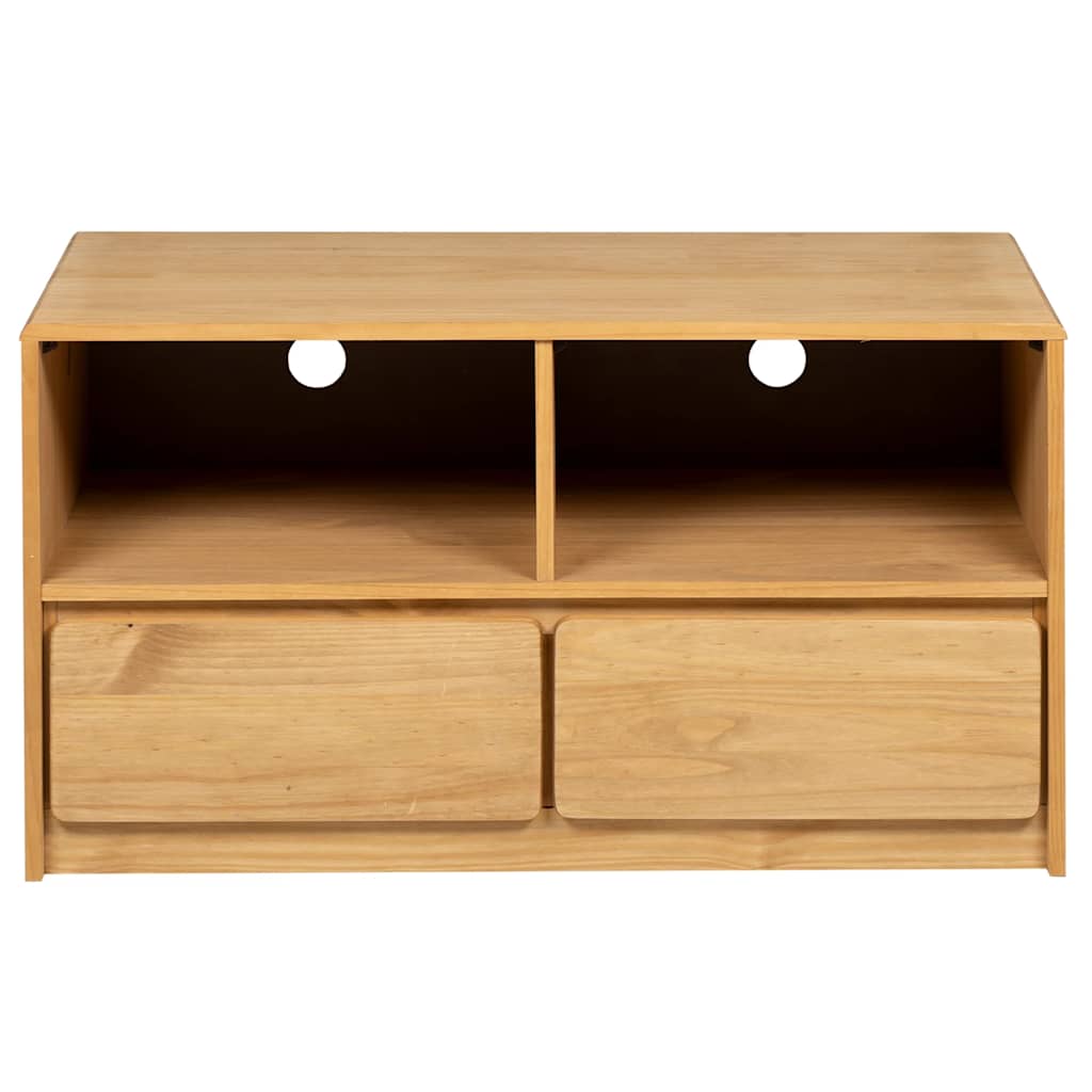 TV Cabinet SAUDA Oak 99x43x55 cm Solid Wood Pine